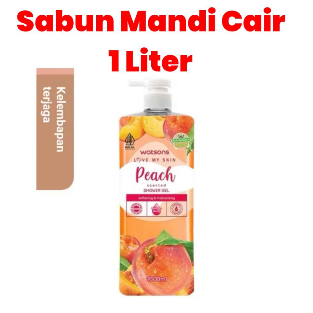 Sabun Mandi Cair 1 Liter Merek WATSON