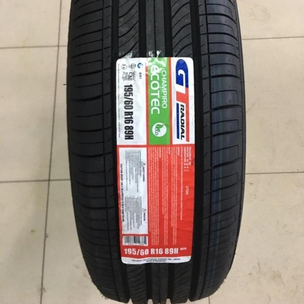 195 60 R16 Ecotec Ban GT Radial 195/60 R16 Champiro Ecotec Ban Mobil BRV XL7