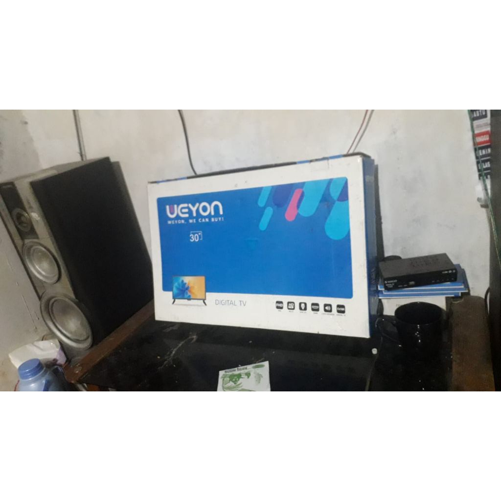 Kardus Dus Box TV LED 30 inch, WEYON Free Strofoam