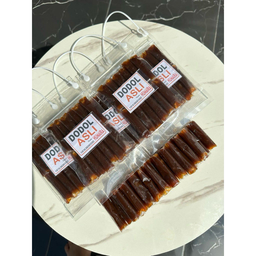 DODOL ASLI KANDANGAN produksi HUMAIRA, kemasan tas, varian rasa ORIGINAL
