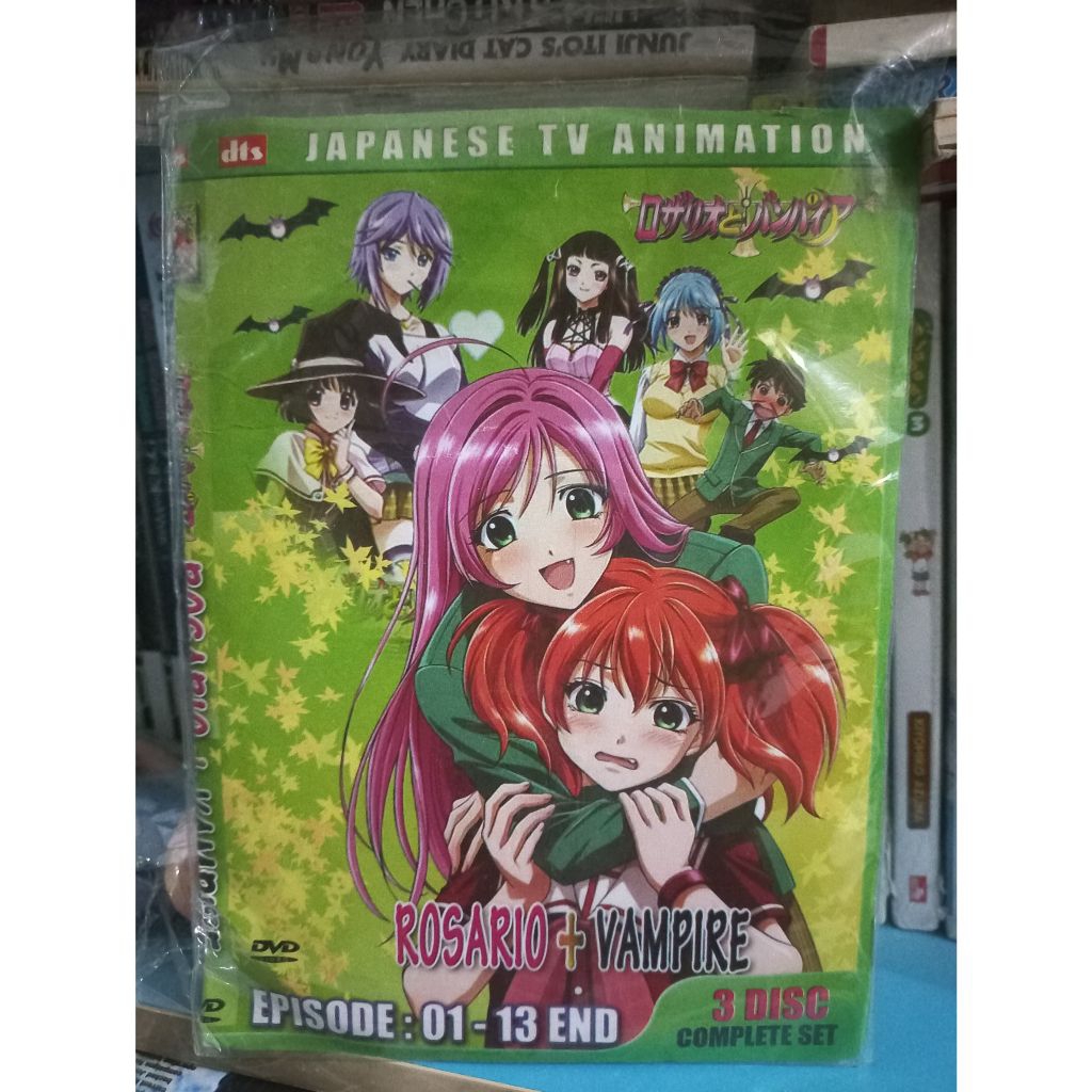 Rosario + Vampire season 1 dividii