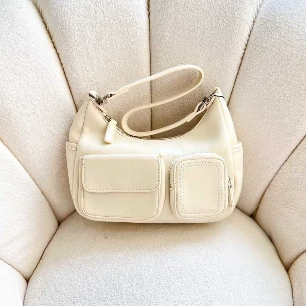 Tas Shouler bag PEDRO white