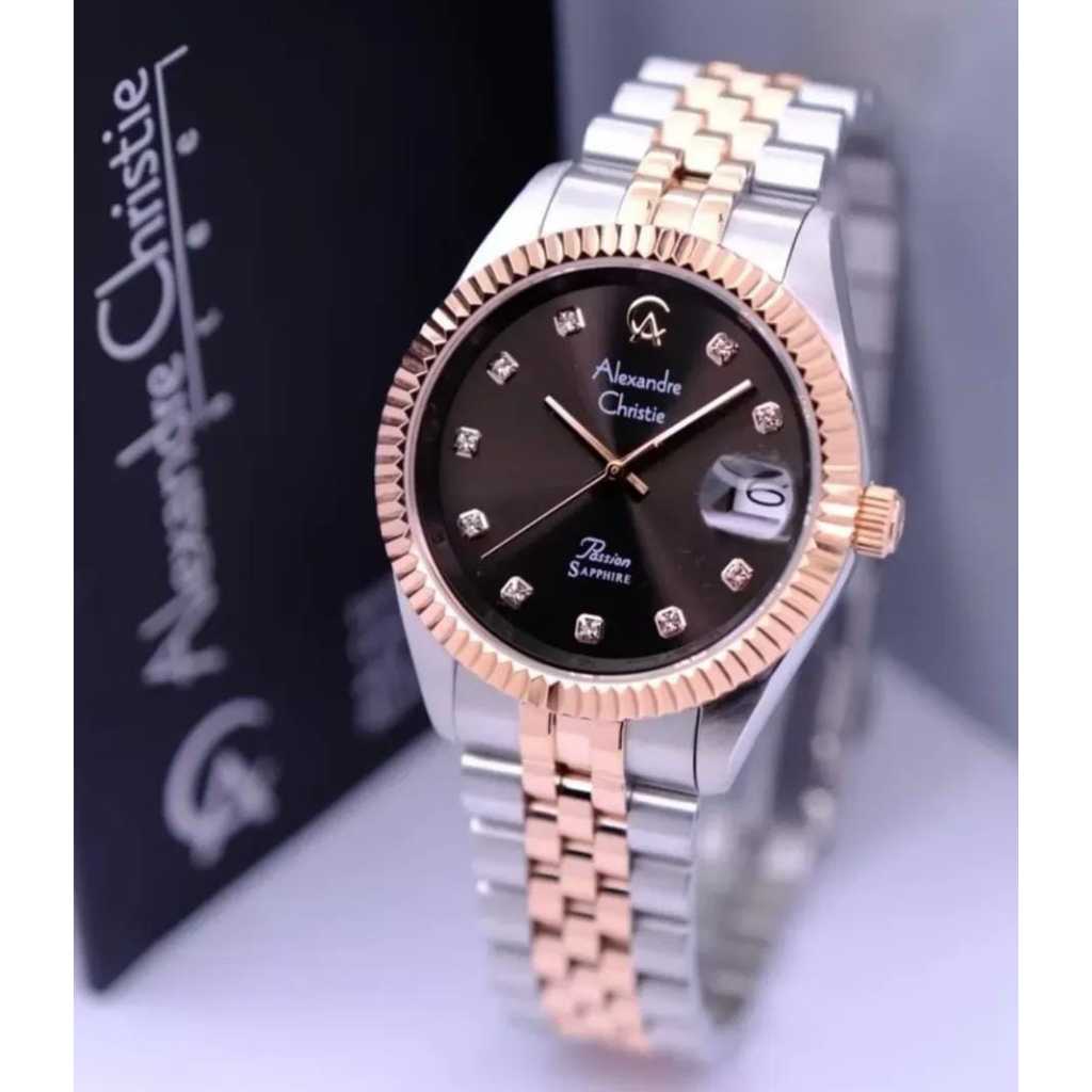 Jam Tangan Pria Alexandre Christie Classic Steel AC 5013