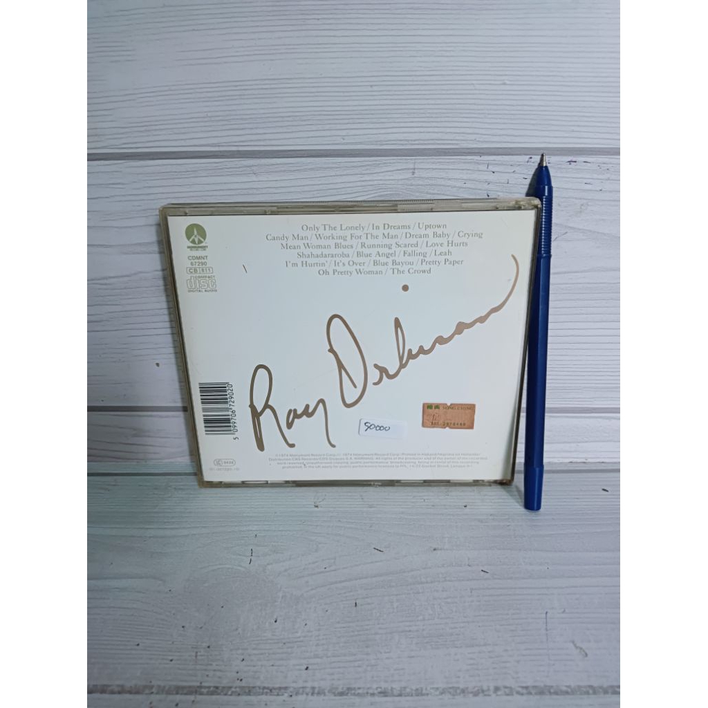 KASET CD THE ALL-TIME GREATETS HITS OF ROY ORBISON