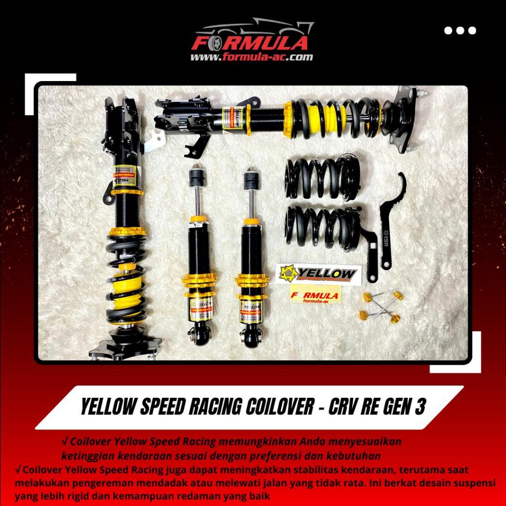 Yellow Speed Racing Coilover Bolt On HONDA CRV RE Gen3