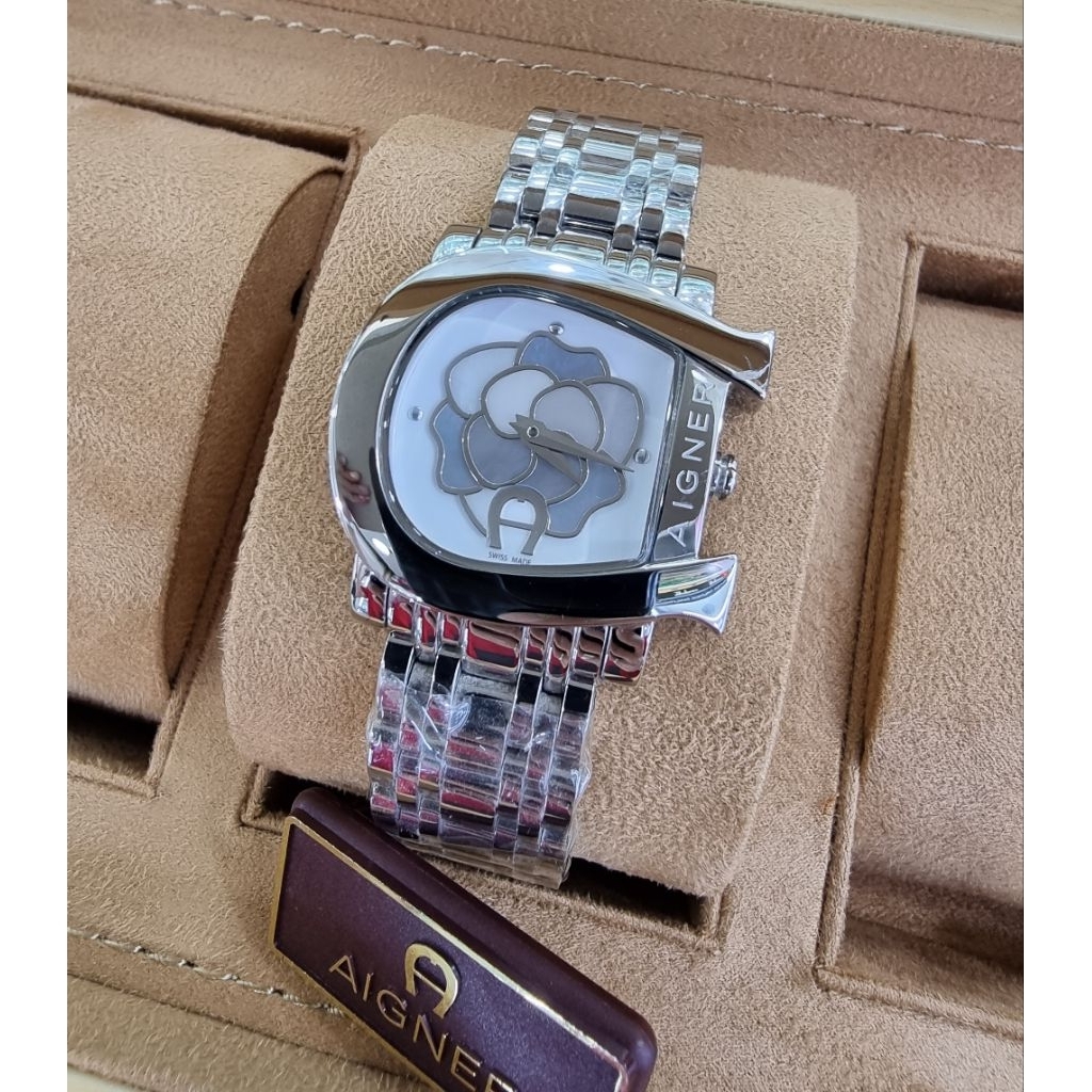 Jam Tangan Wanita Aigner Genua Due A31653B Original
