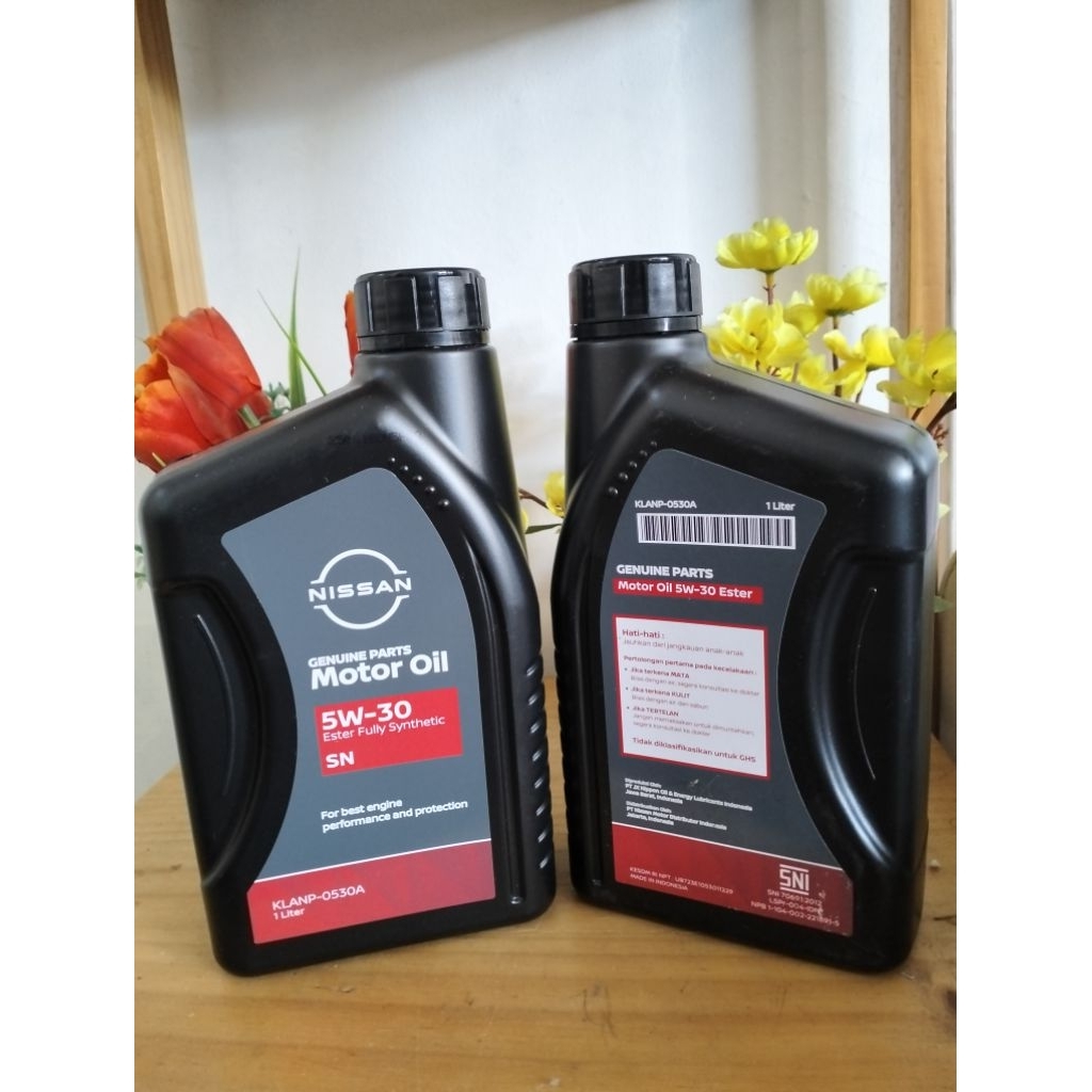 Oli mesin 5w-30 SN standart nissan