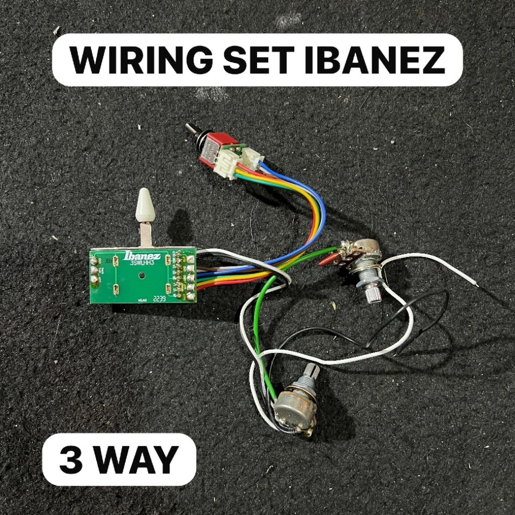 WIRING SET IBANEZ 3 WAY ORIGINAL