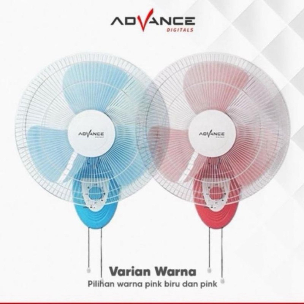 ADVANCE WALLFAN 16 INCH - KIPAS ANGIN DINDING ADVANCE 16 INCH - KIPAS GANTUNG ADVANCE - KIPAS MURAH 