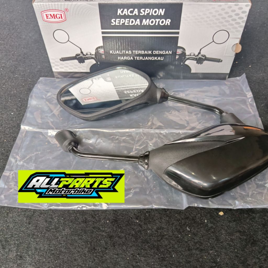 KACA SPION MOTOR HONDA SUPRA X 125 HITAM