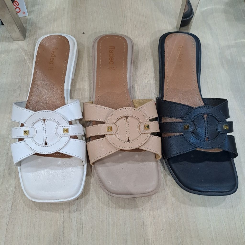 sandal teplek wanita fladeo