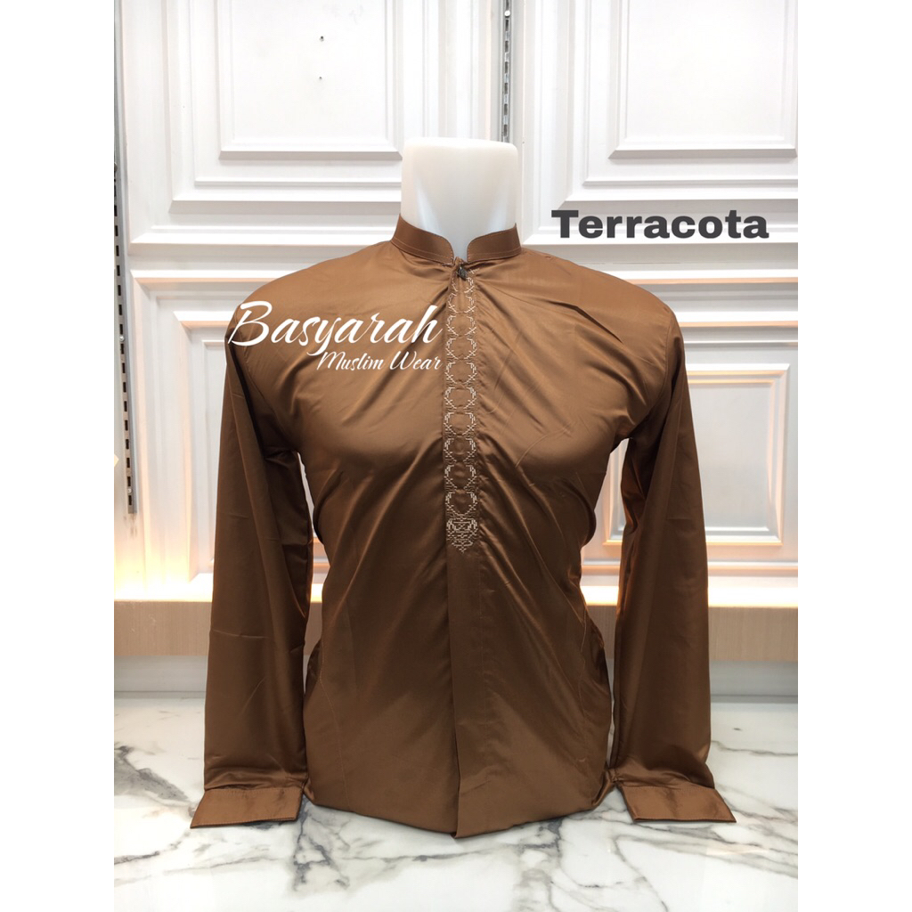 Baju Koko Pria Dewasa / Baju Koko Lengan Panjang / Baju Koko Pria Terbaru 2025 Premium