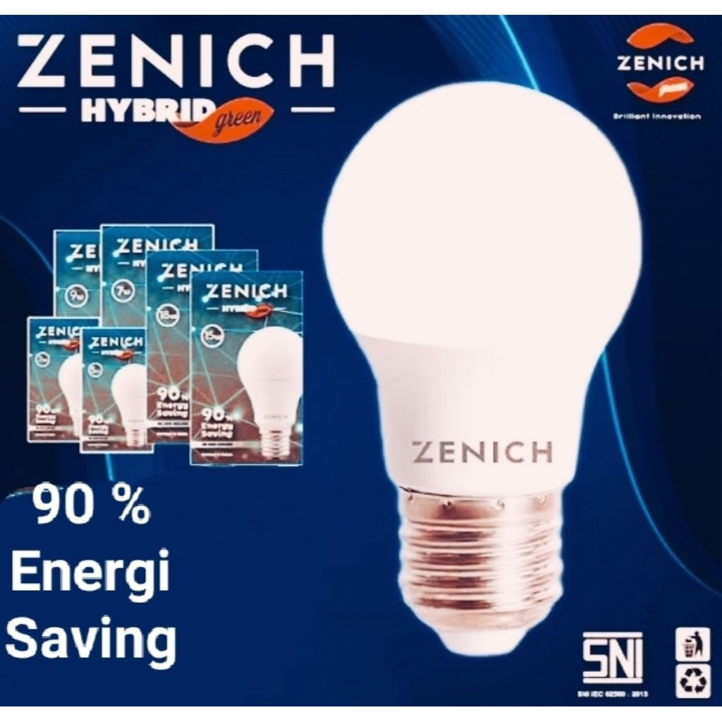Zenich Hybrid 3 W / Lampu Led Zenich Bulat / Lampu Led Bulb Zenich