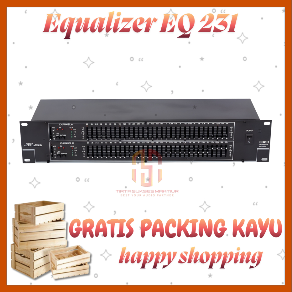 SPL Audio Equalizer EQ 231