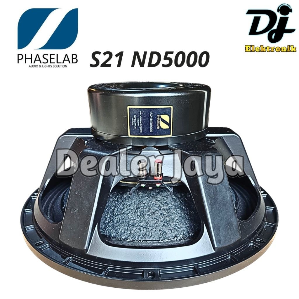 Speaker Komponen Phaselab S21 ND 5000 / S21 ND5000 / S21ND5000 - 21 inch (Phase Lab)