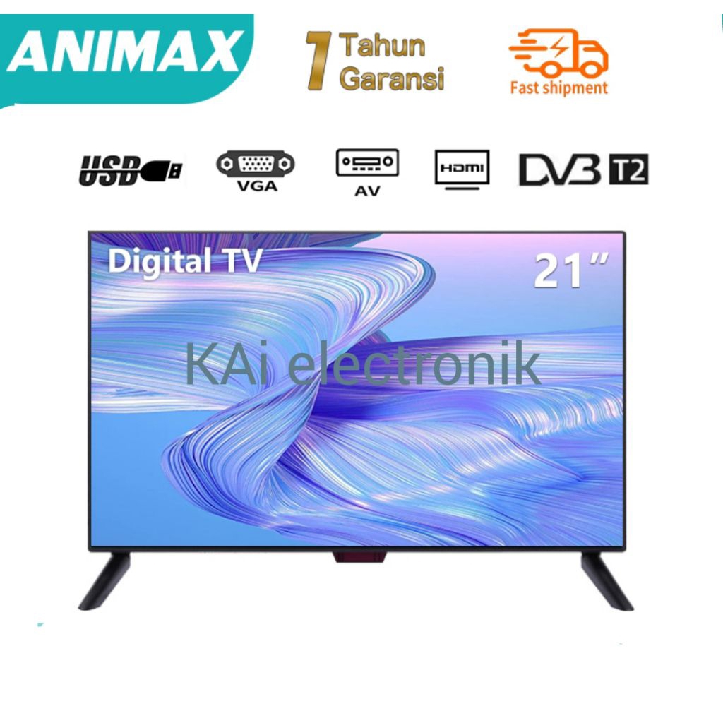 DIGITAL TV 21 INC ANIMAX FULL HD HARD PANEL GARANSI RESMI 1 TAHUN