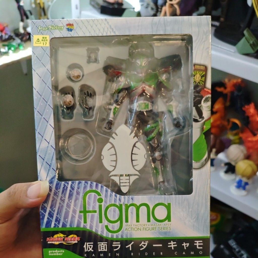 Figma Kamen Rider Veldre Series Ryuki Kodok MISB Lengkap