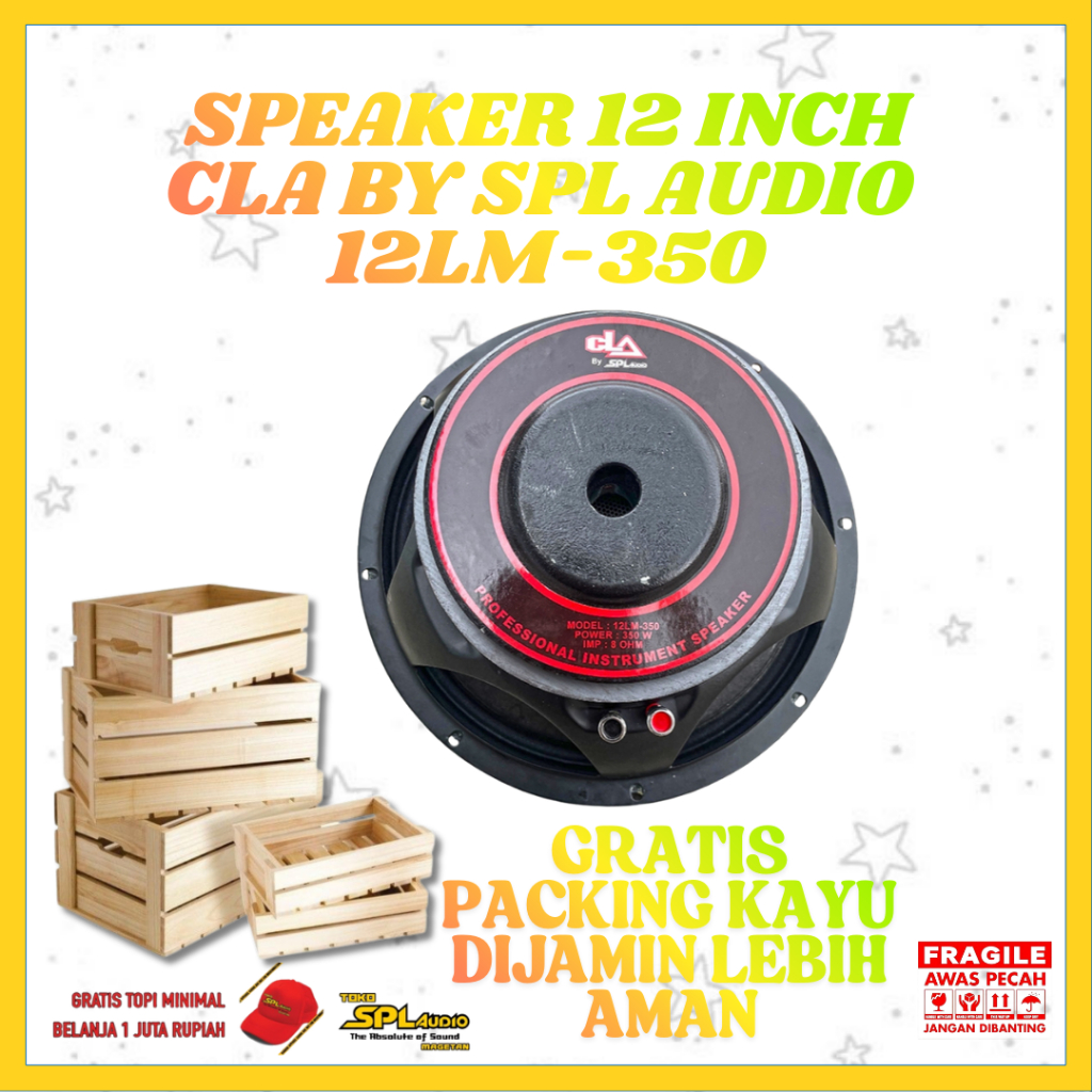 CLA By SPL Audio Speaker 12 Inch 12LM-350
