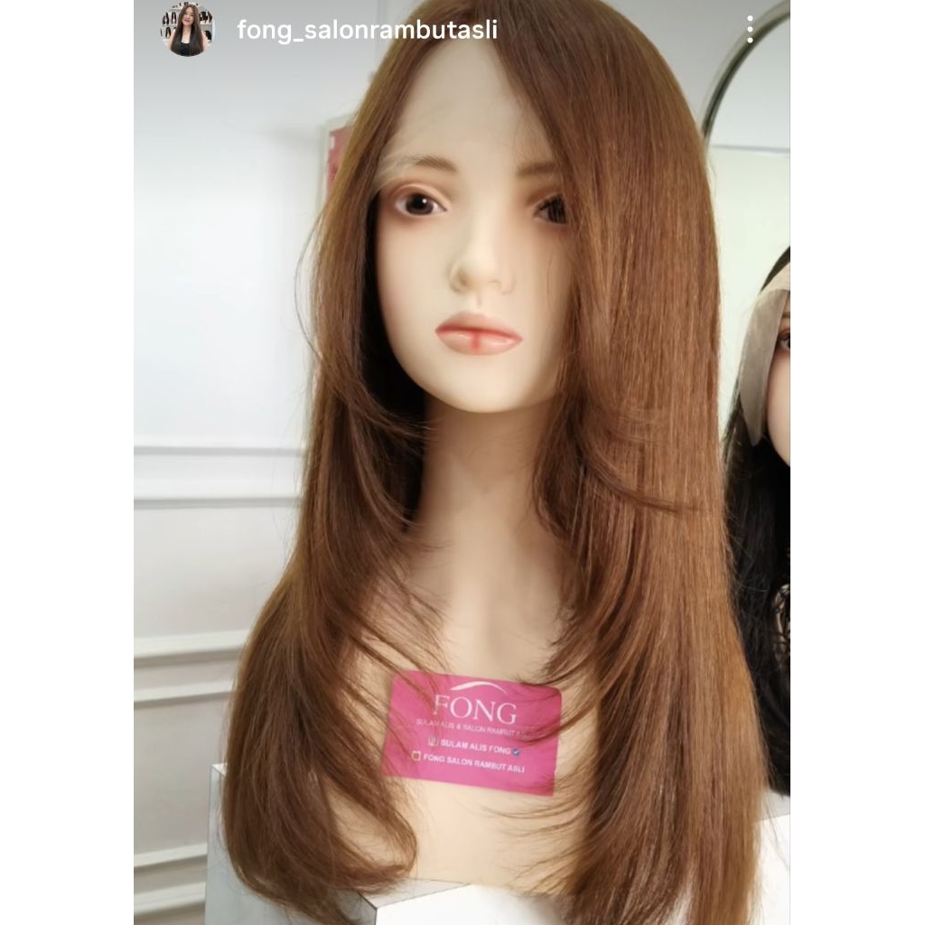 Wig Rambut Asli