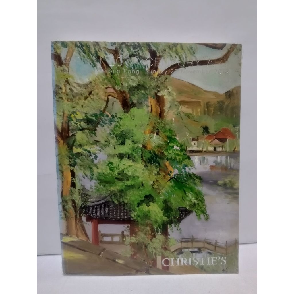 Buku Christie's "Asian 20Th Century Art - Hongkong 28 Nov 2012"