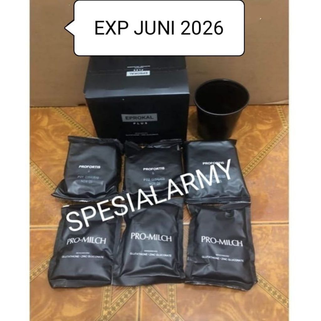 RANSUM .EPROKAL PLUS BISKUIT TNI 1 PAKET  EXP JUNI 2026