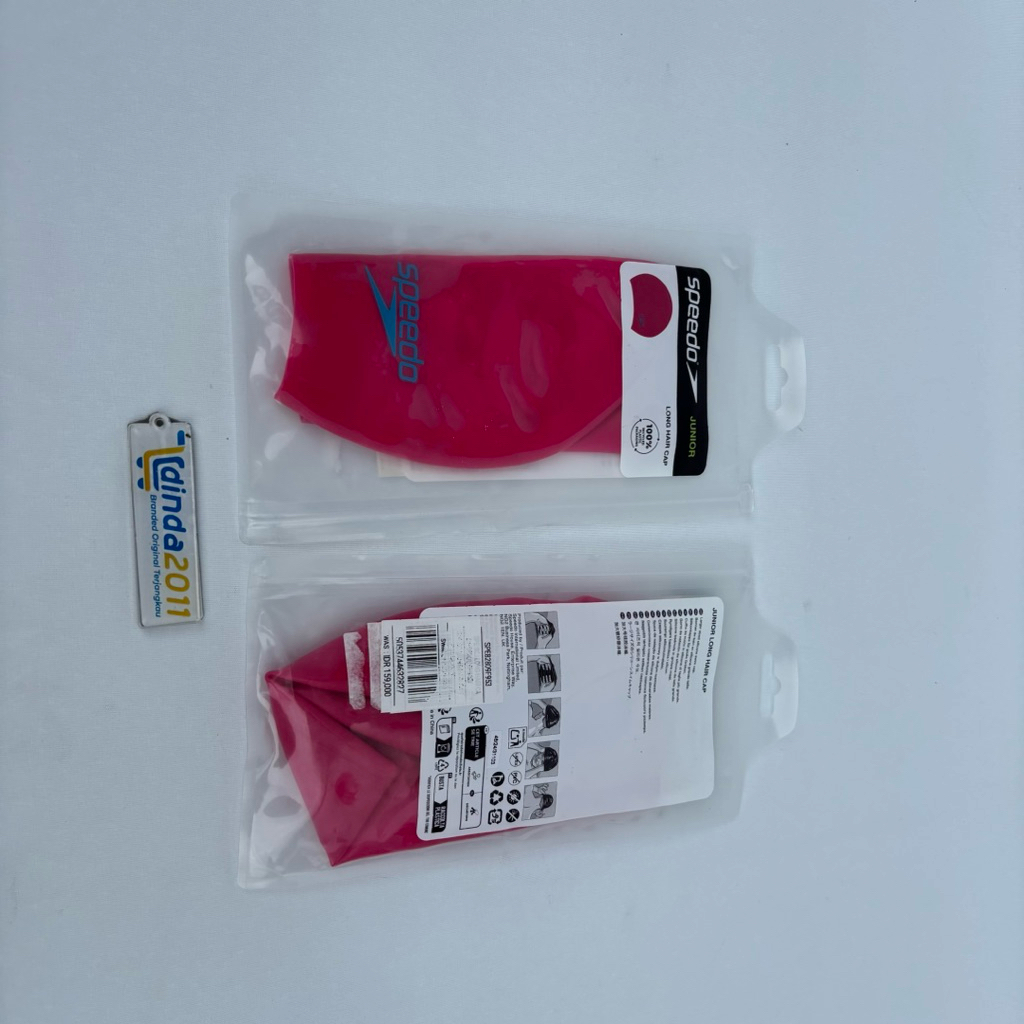 Topi Renang Anak SILICON HAIRCAP LONG HAIR CAP Original Sport Station