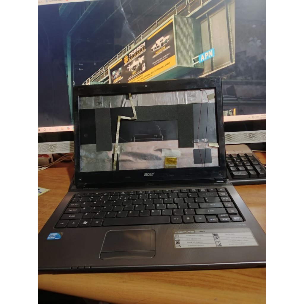 Jual Laptop Second KONDISI MATI Merk Acer Aspire 4743 Tanpa RAM, Tanpa Storage, Tanpa LCD