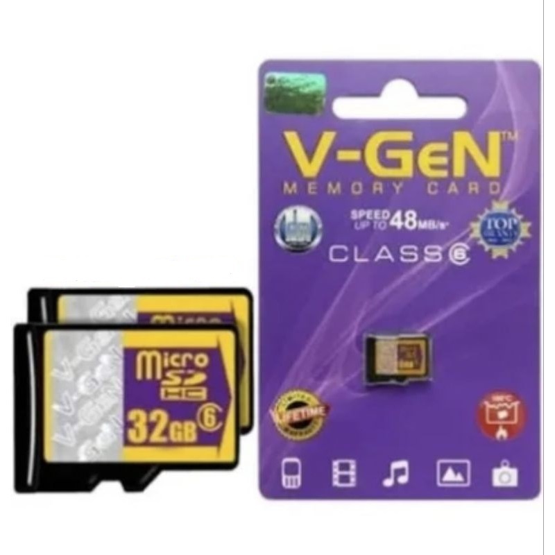 MMC V-GEN MMC VGEN MICROSD 32GB CLASS 6 ORIGINAL