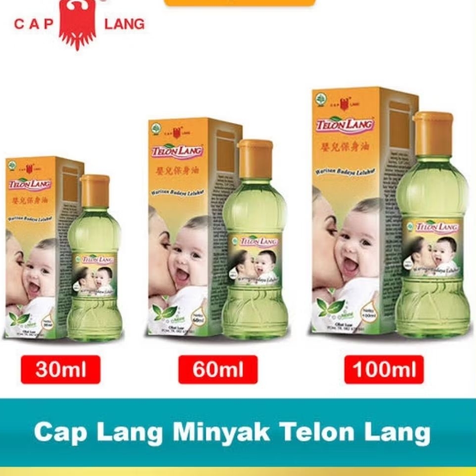 Minyak Telon Lang & Telon Lang plus 60 ml