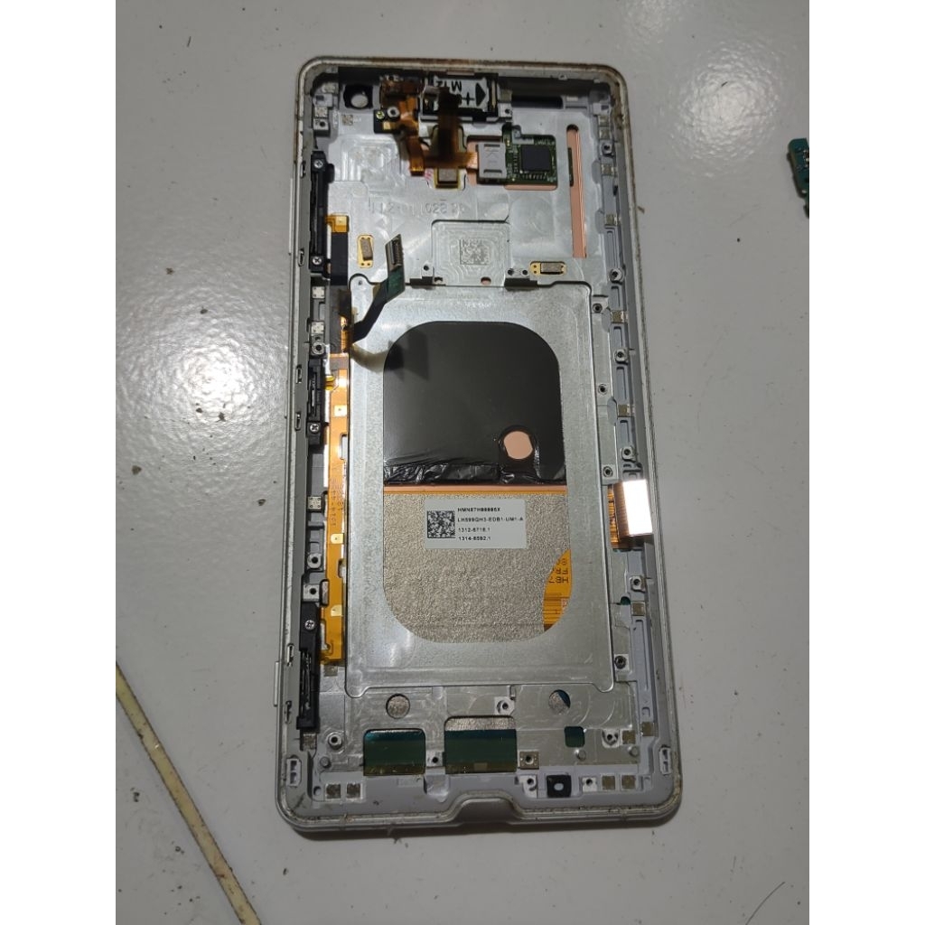 frame fullset sony xz3 ori copotan