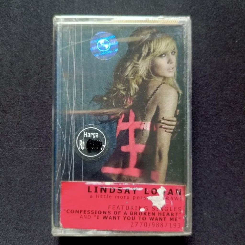 Kaset Lindsay Lohan - A Little More Personal (RAW) (Sealed)