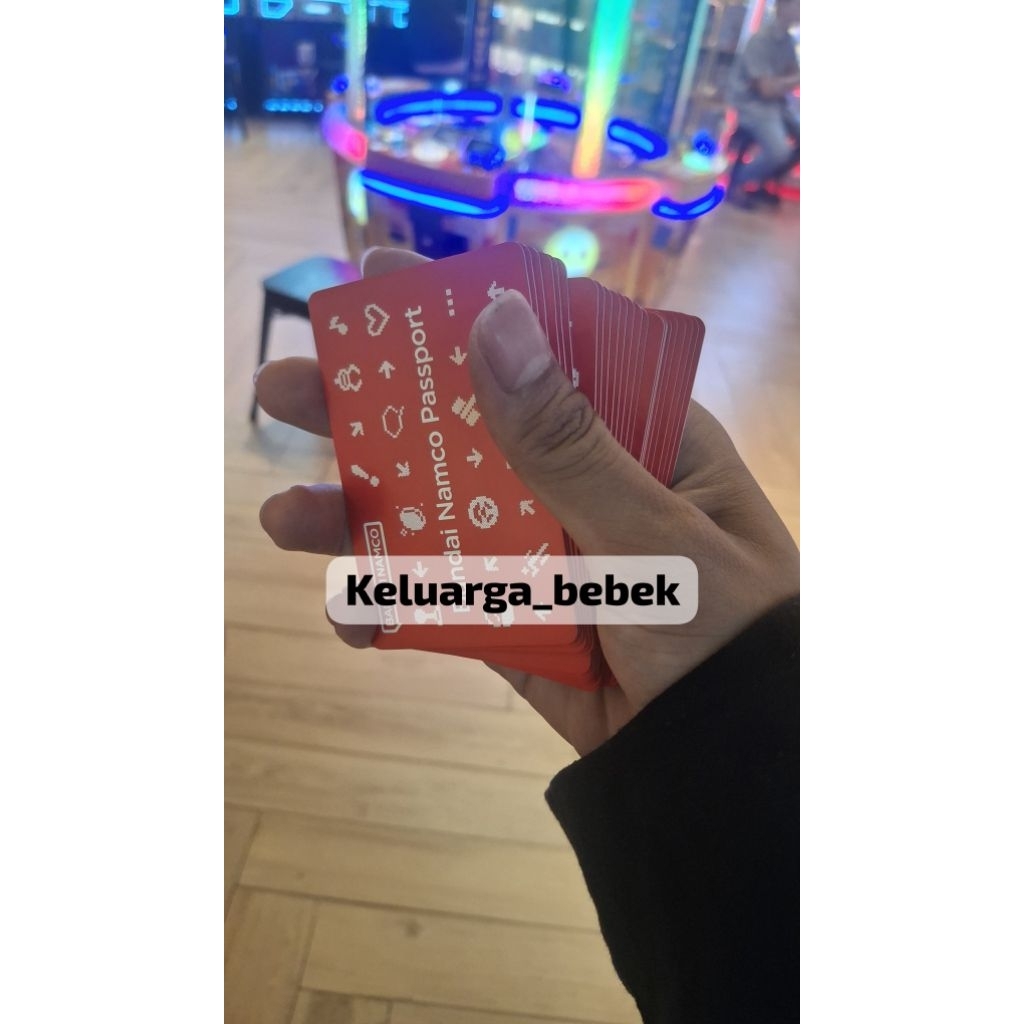 kartu bandai namco passport