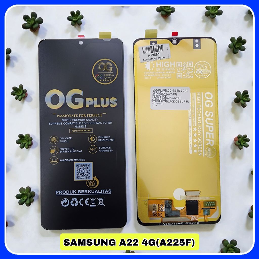 LCD TS TOUCHSCREEN FULLSET SAMSUNG A01/A015/A015F SOKET SMALL BIG