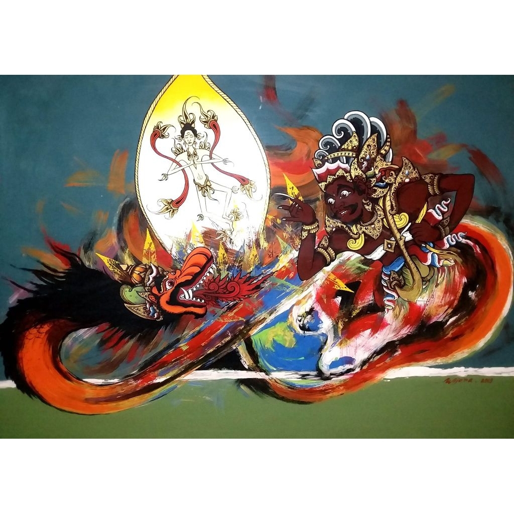 Lukisan Kaca Sanghyang Anglinus