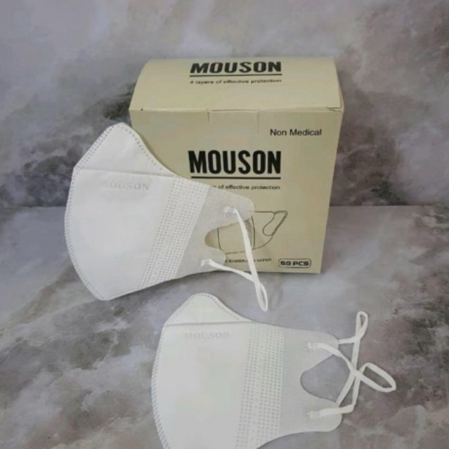 MASKER DUCKBILL ALKINDO MIRIP SENSI ISI 50pcs - MASKER HIJAN DAN NON HIJAB
