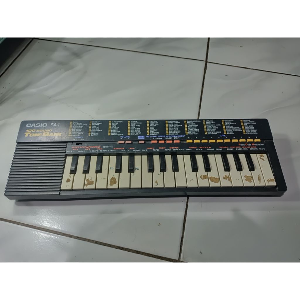 Piano/Keyboard CASIO SA-1