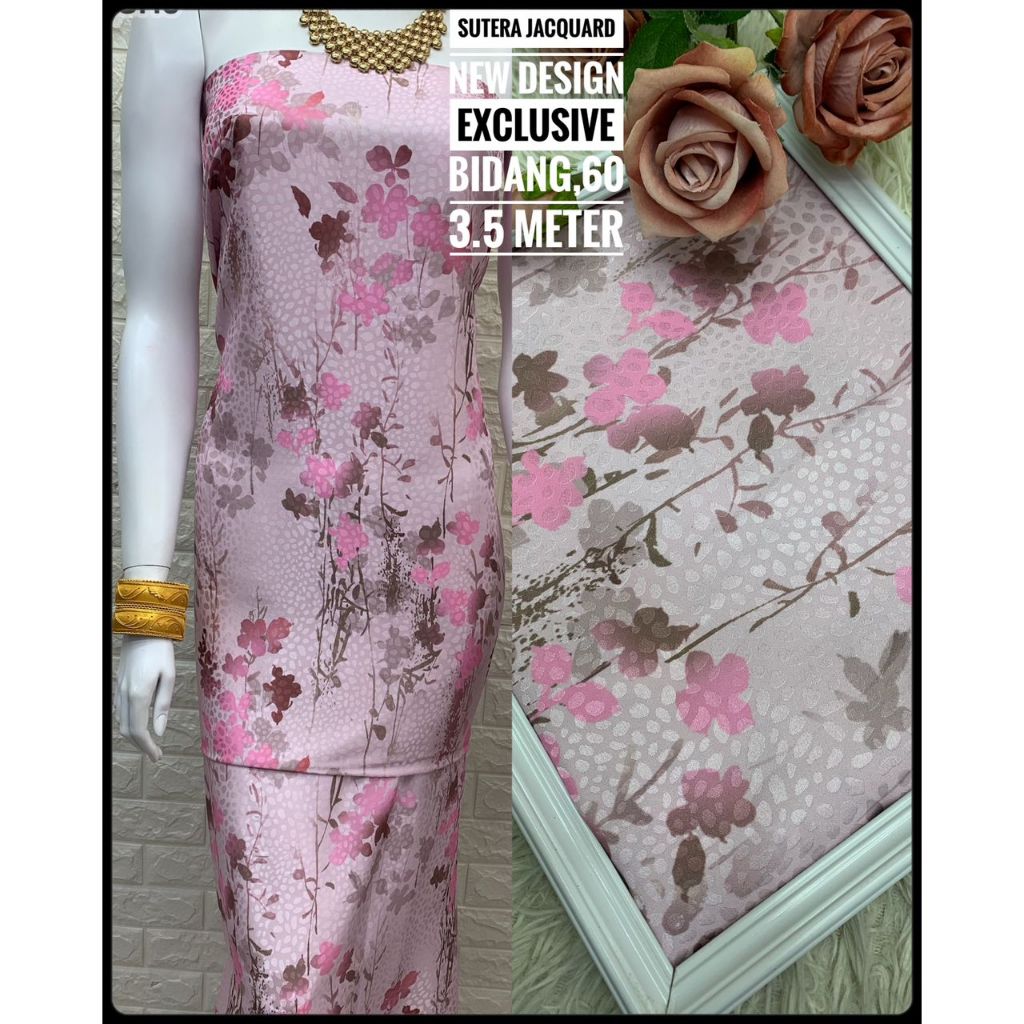 BAHAN KAIN BAJU KURUNG MELAYU