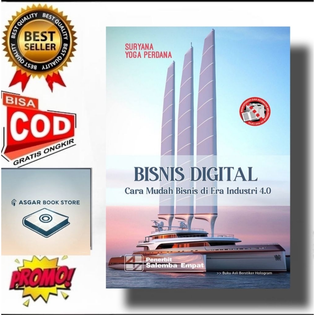 BUKU Bisnis Digital Cara Mudah Bisnis di Era Industri 4.0 - Suryana, Yoga Perdana