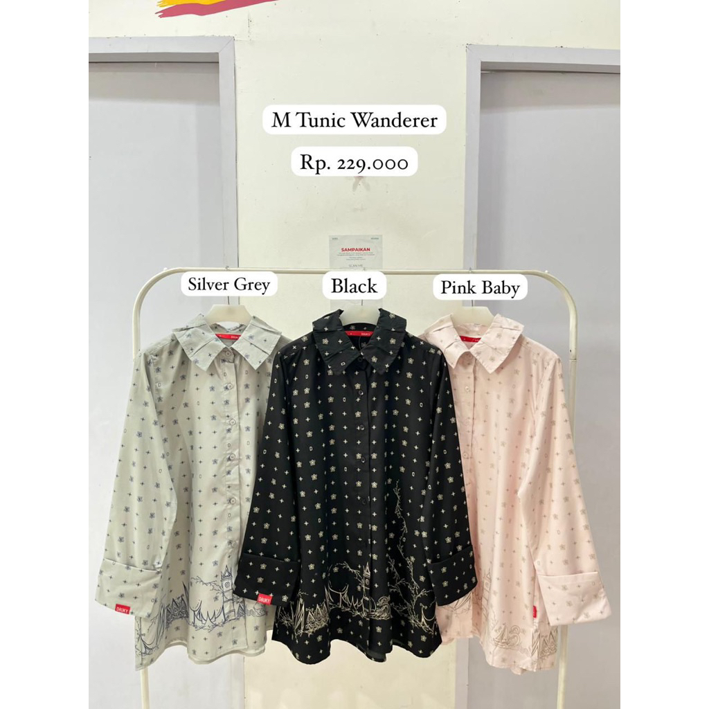 M Tunic Wanderer dauky tunik dauky