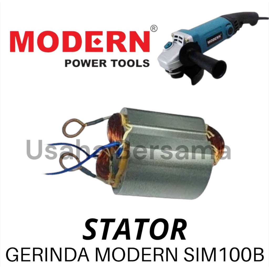 STATOR GERINDA SIM100B MODERN SEPUL GERINDA SIM100 TEMBAGA SIM100B BANTALAN 100B RUMAH ANGKER SIM-10
