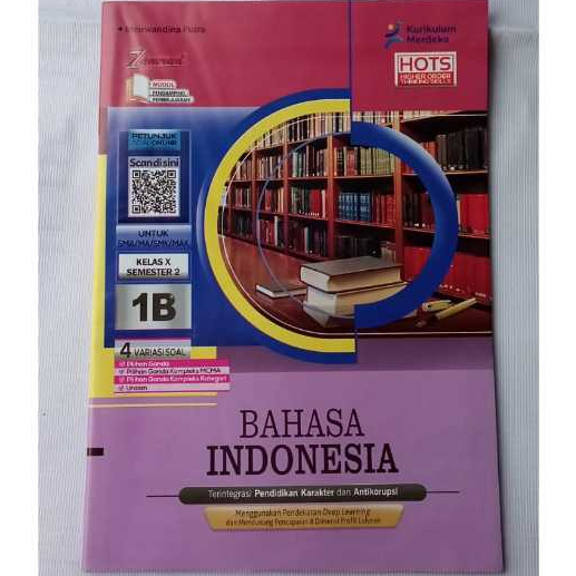 LKS SMA/SMK/MA/MAK BAHASA INDONESIA KELAS 10 SEMESTER 2 KURIKULUM MERDEKA
