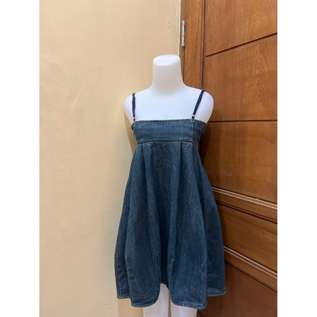 Overall Denim/ Denim Dress