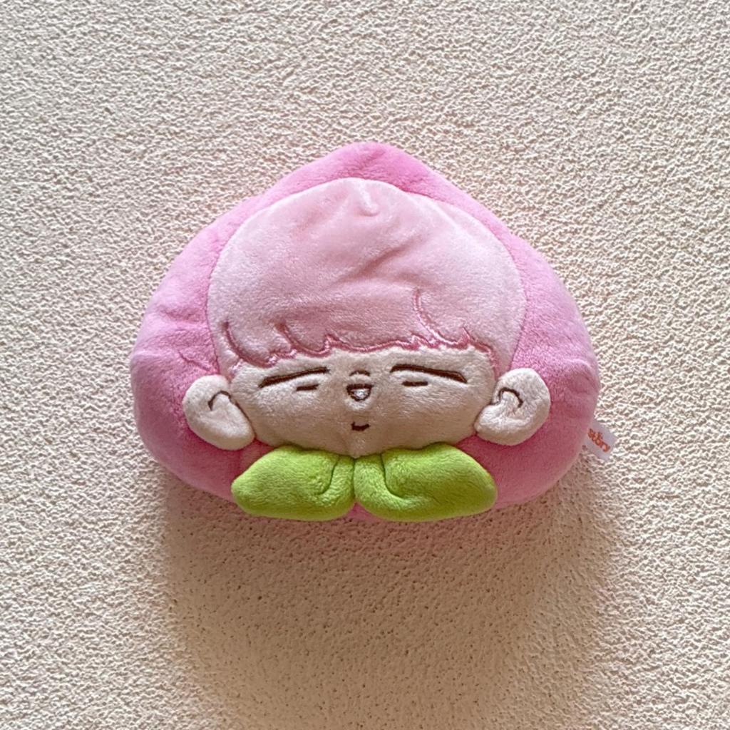 bts jimin peachim doll coin pouch