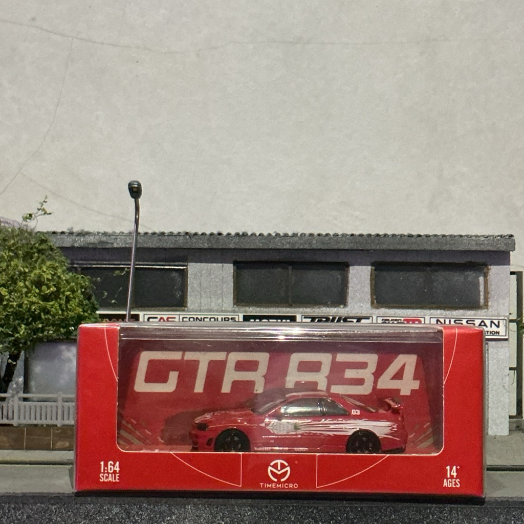 Time Micro Nissan skyline R34