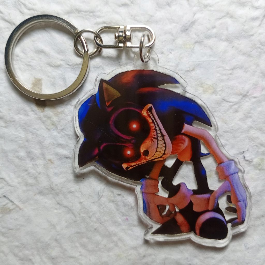 ganci SONIC 2011X Outcome Memories X Sonic keychain gantungan kunci Sonic