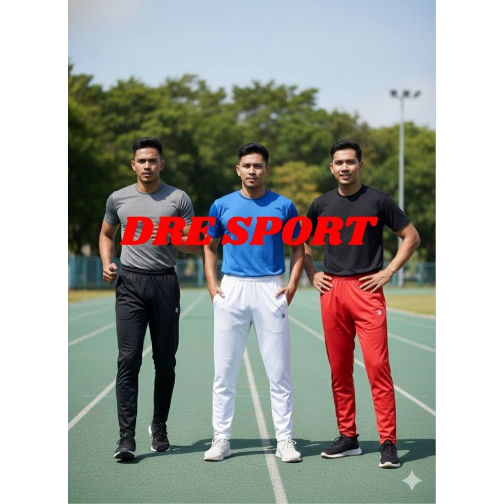 Celana TRAINING pria/wanita merk ATHLETE M-L-XL