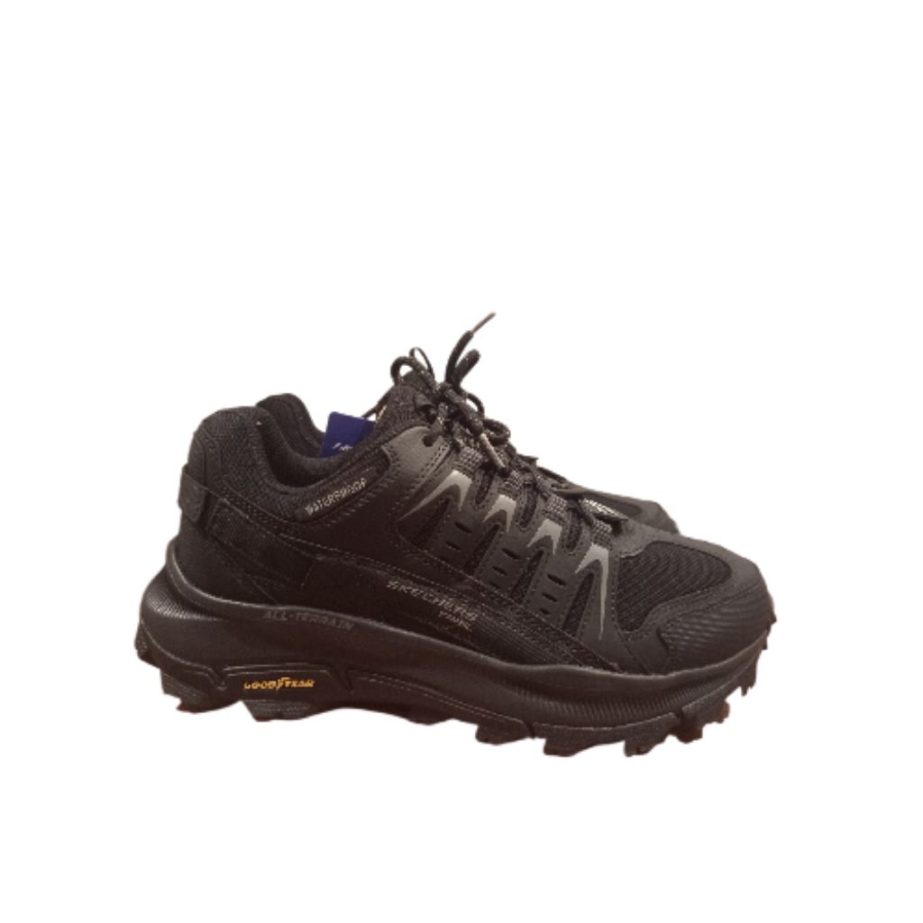 SKECHERS EQUALIZER 5.0 TRAIL TRINITY PINES GOODYEAR 237524/BBK Sepatu Hiking Pria Black Original