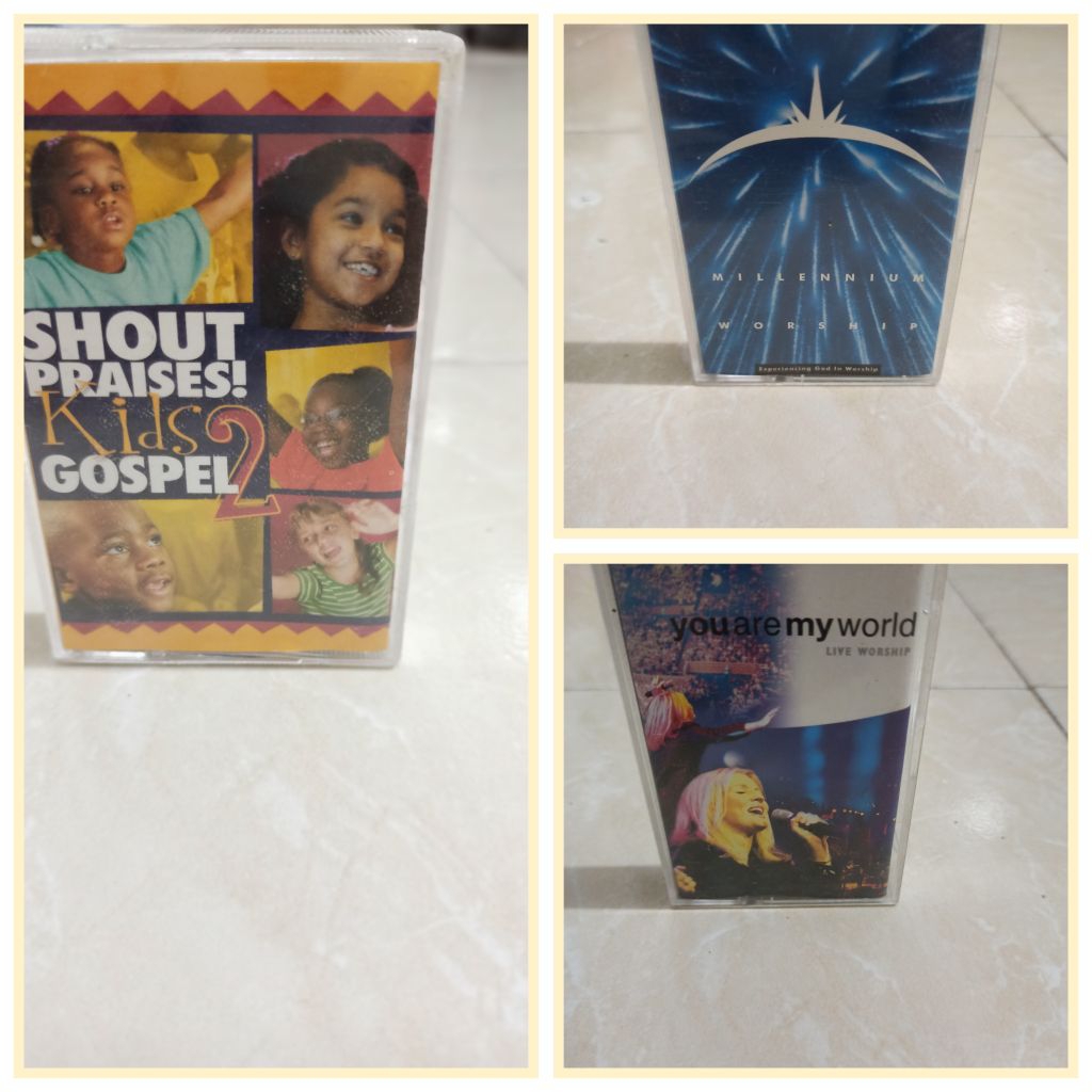 Preloved kaset pita rohani barat