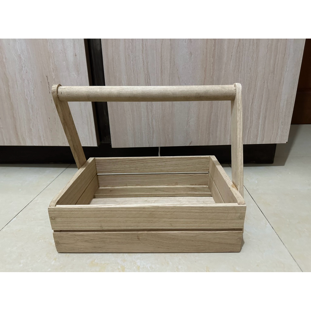 Keranjang Kayu / Kotak Hampers Kayu Hantaran Keranjang Hantaran