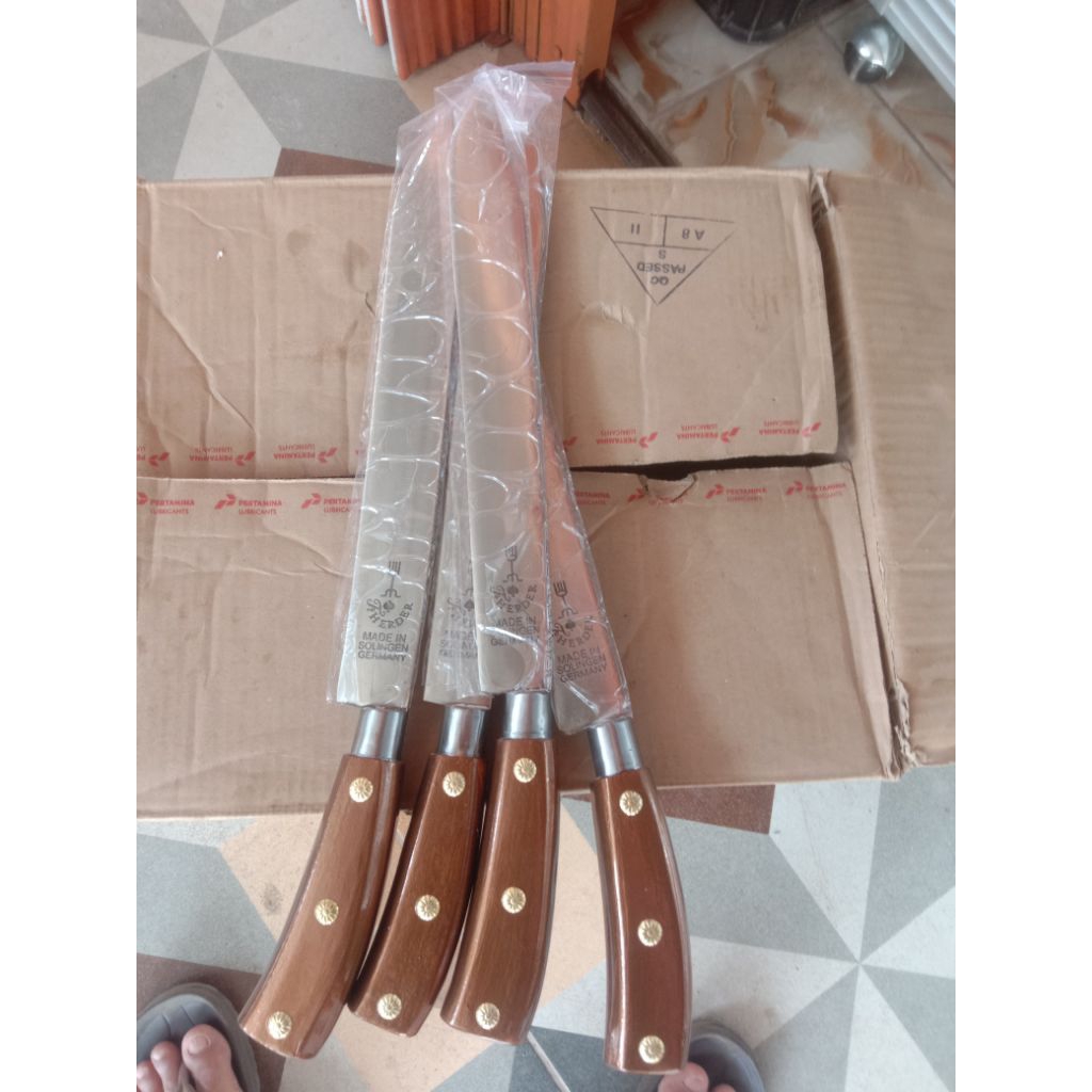 Pisau / Pisau Sembelih Hewan / Pisau Herder Solingen Germany Lokal